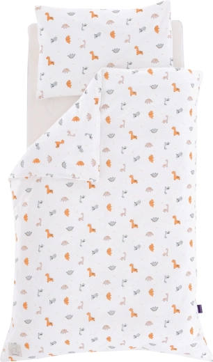 Träumeland lenjerie jersey Dinolino allover 100 × 135 cm + 40 × 60 cm