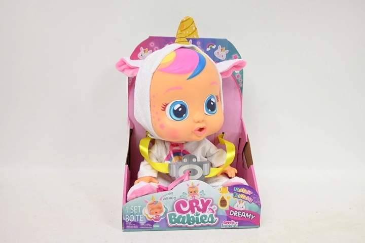 Păpușă interactivă Cry Babies Dreamy unicorn
