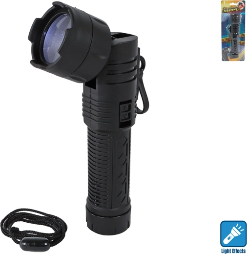 Lanternă Operation Undercover cu cap rotativ 90° 16 cm