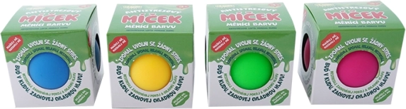 Minge antistres GLUMI care își schimbă culoarea