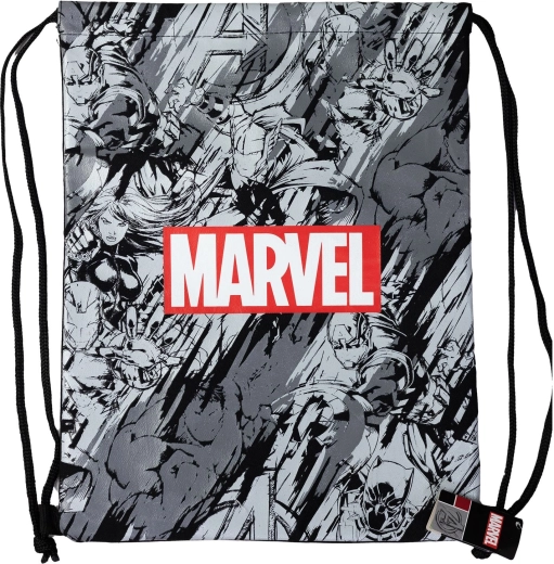 Marvel pattern - geantă izolată cu șnur de strângere 30 × 40 cm - 1 bucată