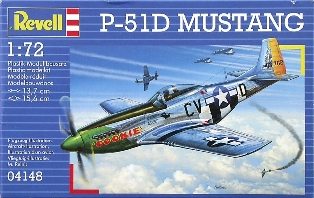 Model avion P-51D Mustang