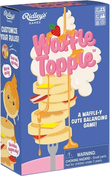 Joc de echilibru de masă Ridley's Games Răstoarnă vaflele