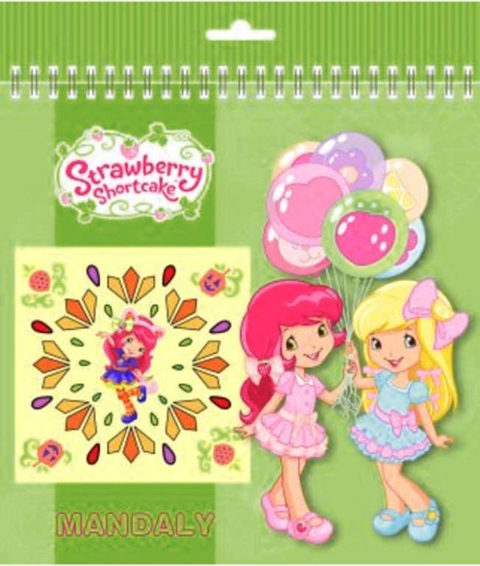 Akim carte de colorat Căpșunica (Strawberry Shortcake) – mandale