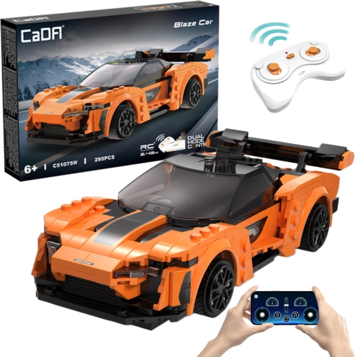 Mașină sport portocalie CaDA Blaze Car controlată de la distanță