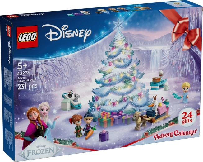 Lego disney princess calendar advent frozen 2025