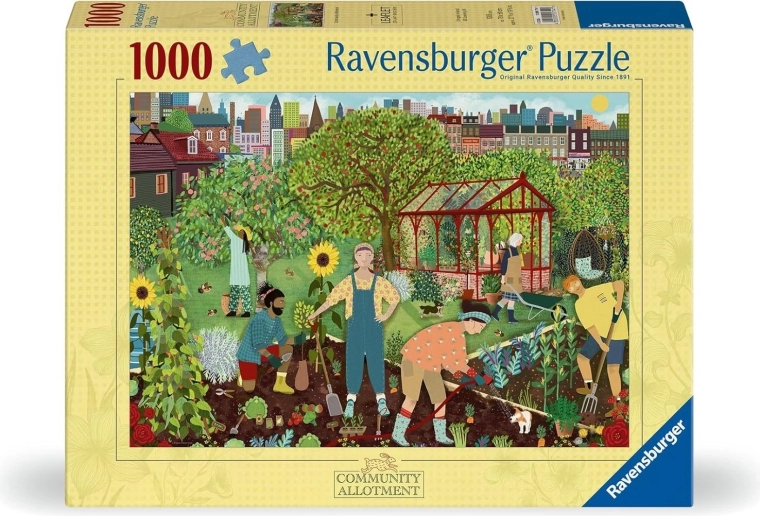 Puzzle Ravensburger Lucru în grădină 1000 de piese