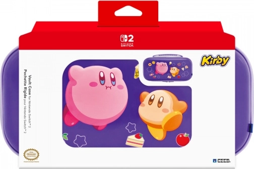 Husă HORI Vault Case Kirby and Waddle Dee pentru Nintendo Switch 2