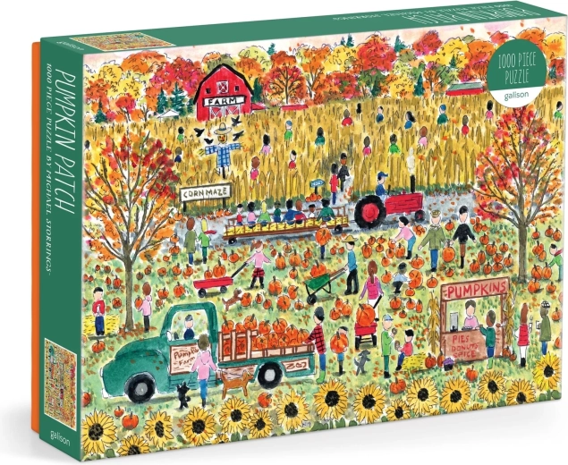 Puzzle Galison Câmp de dovleci 1000 de piese