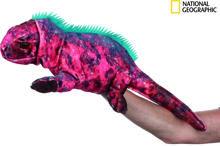 Marionetă iguană National Geographic 23 cm