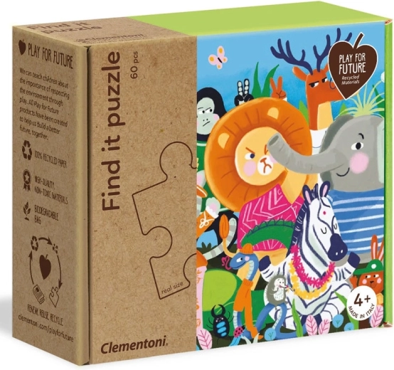 Puzzle 60 de piese Safari