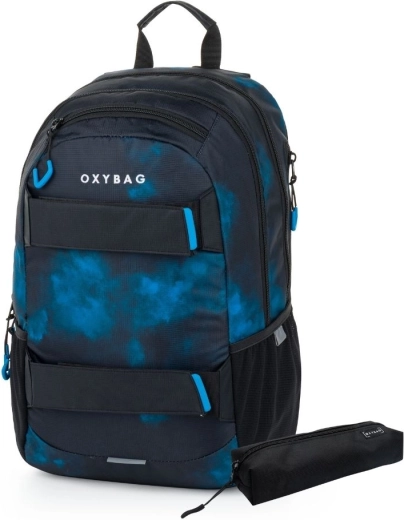 Rucsac pentru elevi și penar OXYBAG Sport Grunge boy