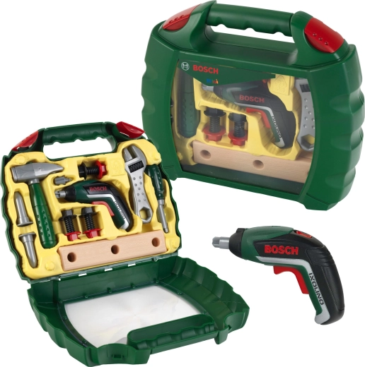 Geantă cu unelte pentru copii BOSCH cu șurubelniță electrică Ixolino II