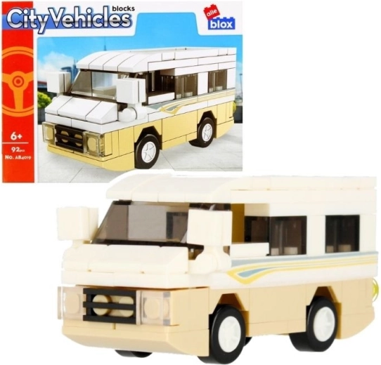 Set de construcție autobuz urban (92 de piese) - 1 bucată