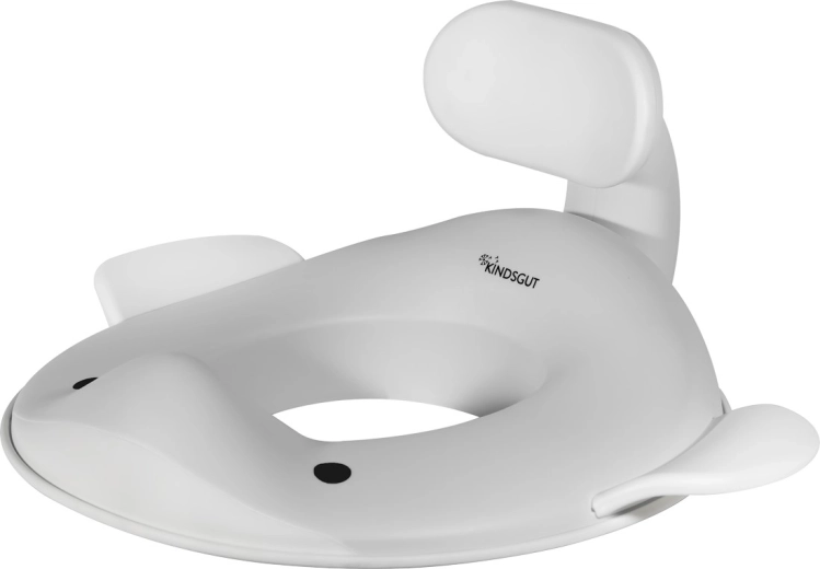 Kindsgut reductie pentru WC balenă gri deschis