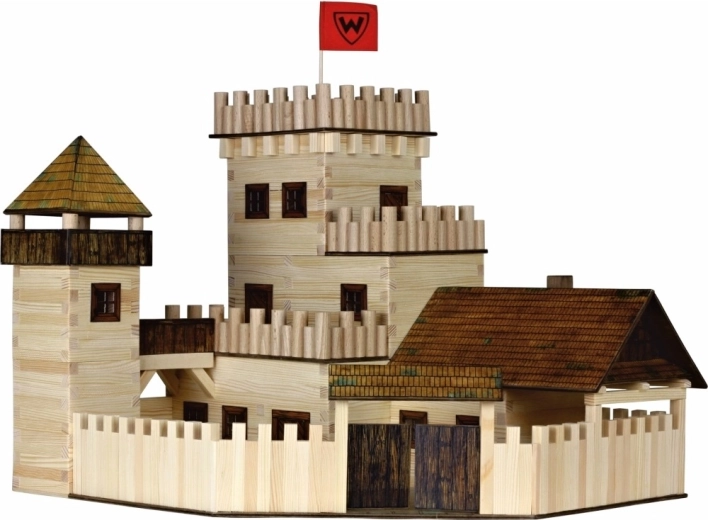 Walachia kit de construcție din lemn cu lipire Castel