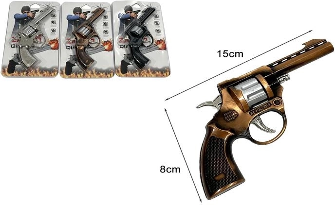 Pistolă metalică cu capse