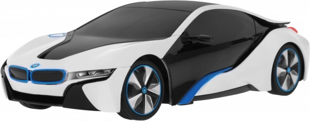 Rastar mașină RC 1:24 BMW i8 – albă