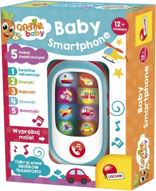 Carotina Smartphone Electronic pentru Bebeluși
