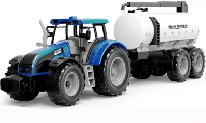 Tractor cu mecanism inerțial cu remorcă