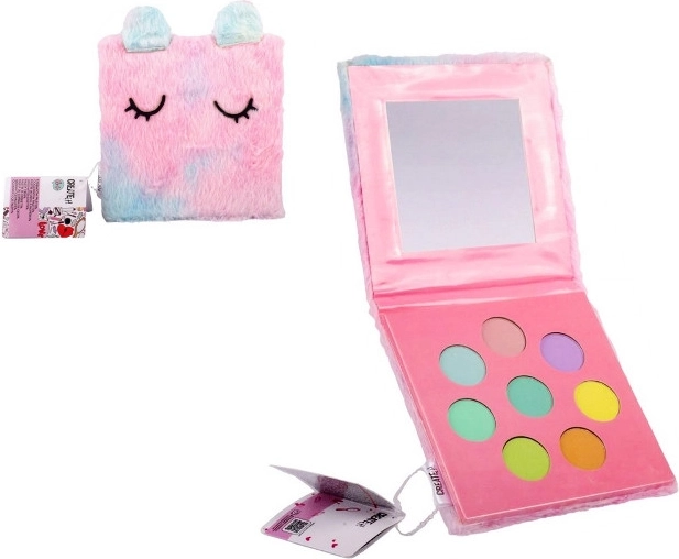 Create It! paletă farduri de pleoape în husă pufoasă