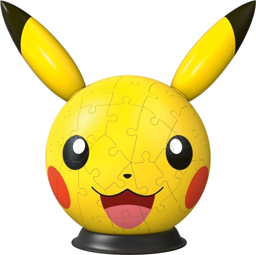 Ravensburger Pokémon puzzle 3D Pikachu – sferă cu urechi