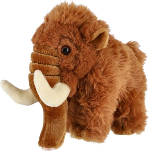 Mamut de pluș maro, 17 cm