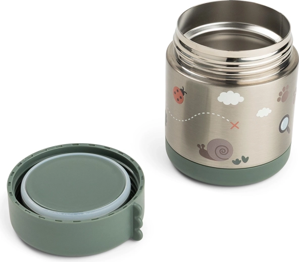 Done by Deer Cutie termo pentru mâncare Tiny trails verde 300 ml