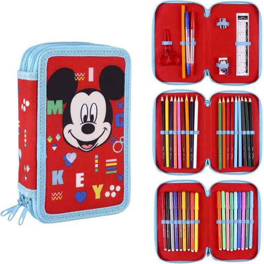 Penar echipat cu trei compartimente Mickey