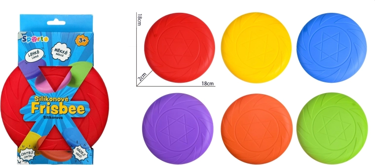 Frisbee din silicon SPORTO
