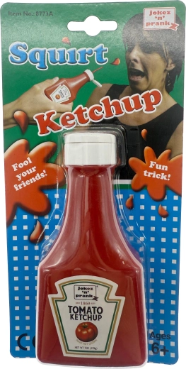 Ketchup pulverizator în sticlă