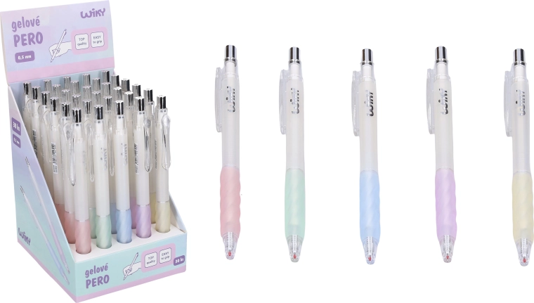 Stilou cu gel 0,5 mm cu cerneală albastră