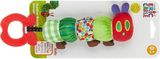 zornăitoare curcubeu și inel de dentiție omida foarte pofticioasă