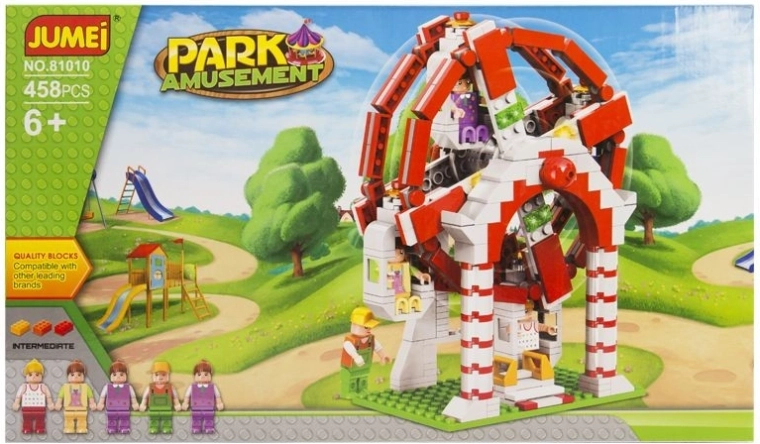 Set de construcție Jumei parc de distracții 458 piese (47 × 28 cm) - 1 bucată