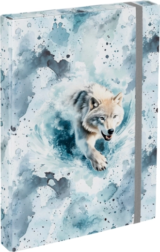 Baagl mapă pentru caiete școlare A4 Polar