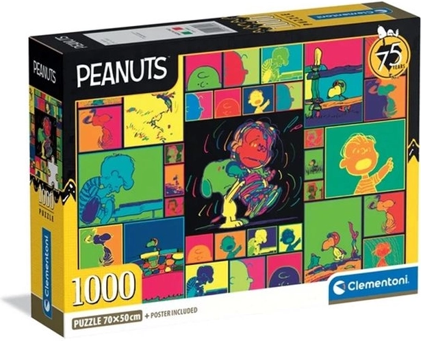 Puzzle Clementoni Impossible Compact Peanuts 1000 de piese