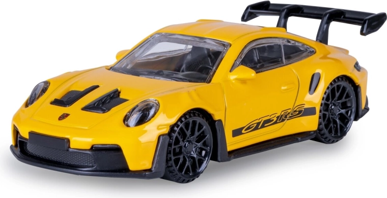 Model metalic Porsche 911 GT3 RS la scara 1:43, galben