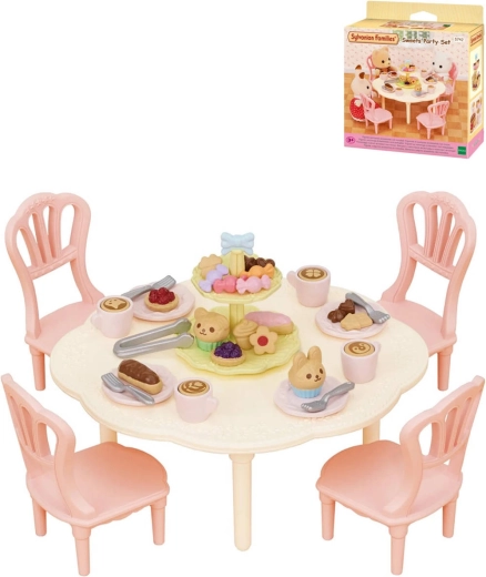 Set de petrecere Sylvanian Families cu dulciuri