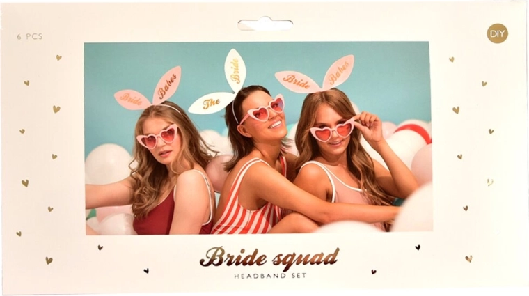 Șepci de petrecere Bride Babes (6 buc.)