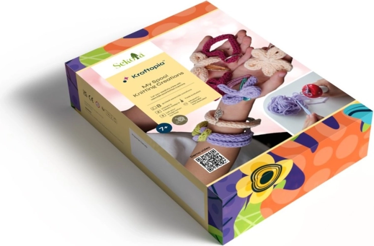 Sekoia Kraftopia bijuterii croșetate – set de tricotat pe mosorel