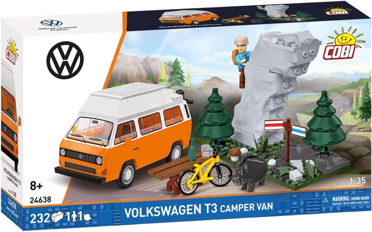Cobi Volkswagen T3 camper van 1:35 - 1 bucată