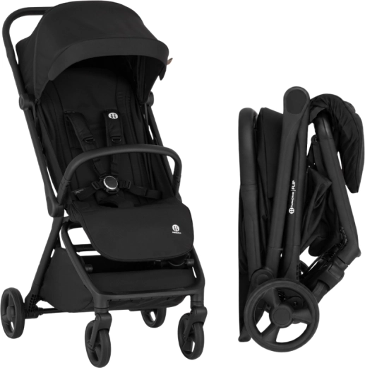 Cărucior sport Petite&Mars Flip Forever Black