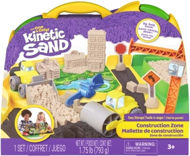 Kinetic Sand nisip kinetic șantier cu accesorii 793 g