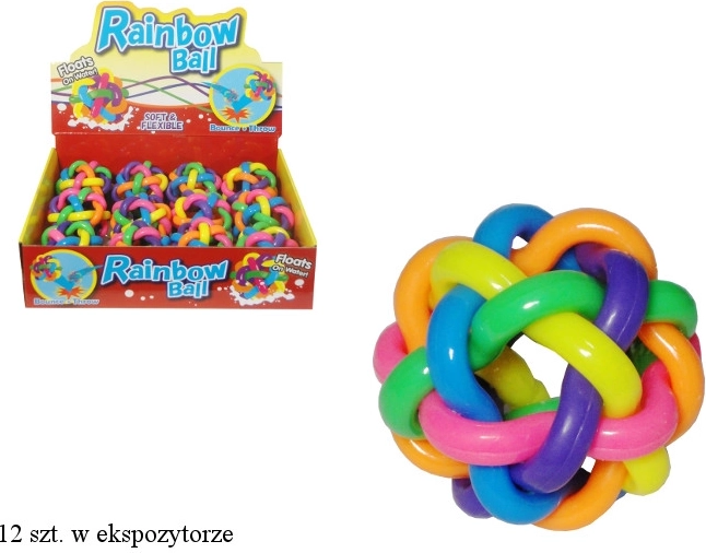 Minge de cauciuc colorată împletită, plutitoare