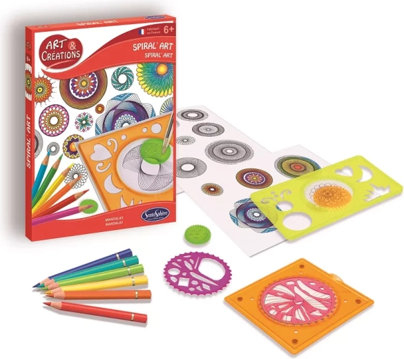 Sentosphere desen spiral mandale