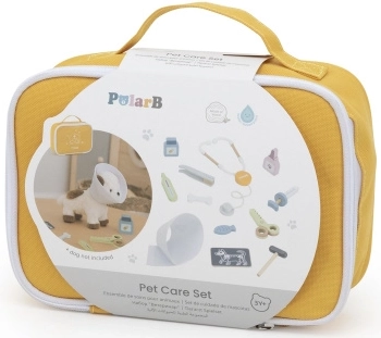 Set veterinar din lemn pentru copii