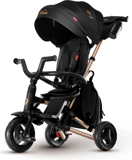Tricicletă Qplay Nova+ Rubber golden