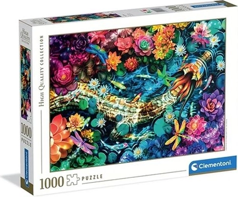 Puzzle Clementoni 1000 de piese Koi River – High Quality Collection