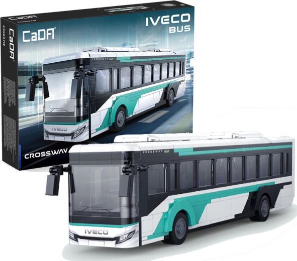 Set de construcție CaDA autobuz urban Iveco Bus Crossway 832 piese