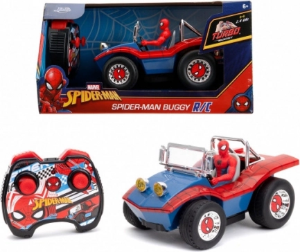RC buggy Spider-Man 1:24 cu figurină Jada Toys